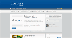 Desktop Screenshot of diasporacorsa.com