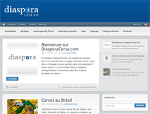 Tablet Screenshot of diasporacorsa.com